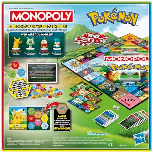 Monopoly: Pokémon Edition (German)