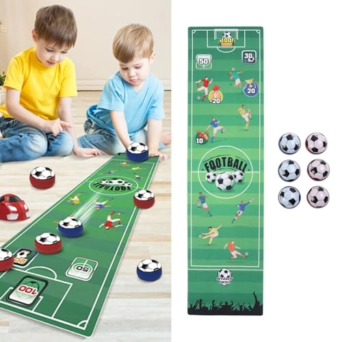 Tabletop Curling Strategy Game - Soccer