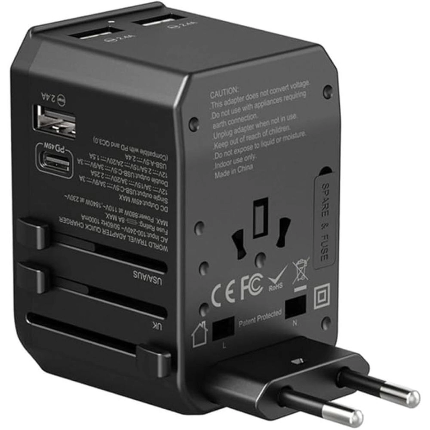 Universal Travel Adapter - 20W