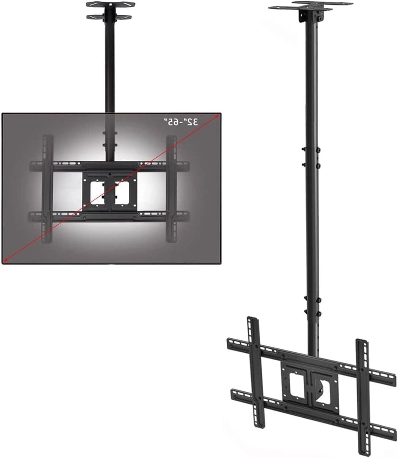 Ceiling TV Mount - 50kg 26-70 inch