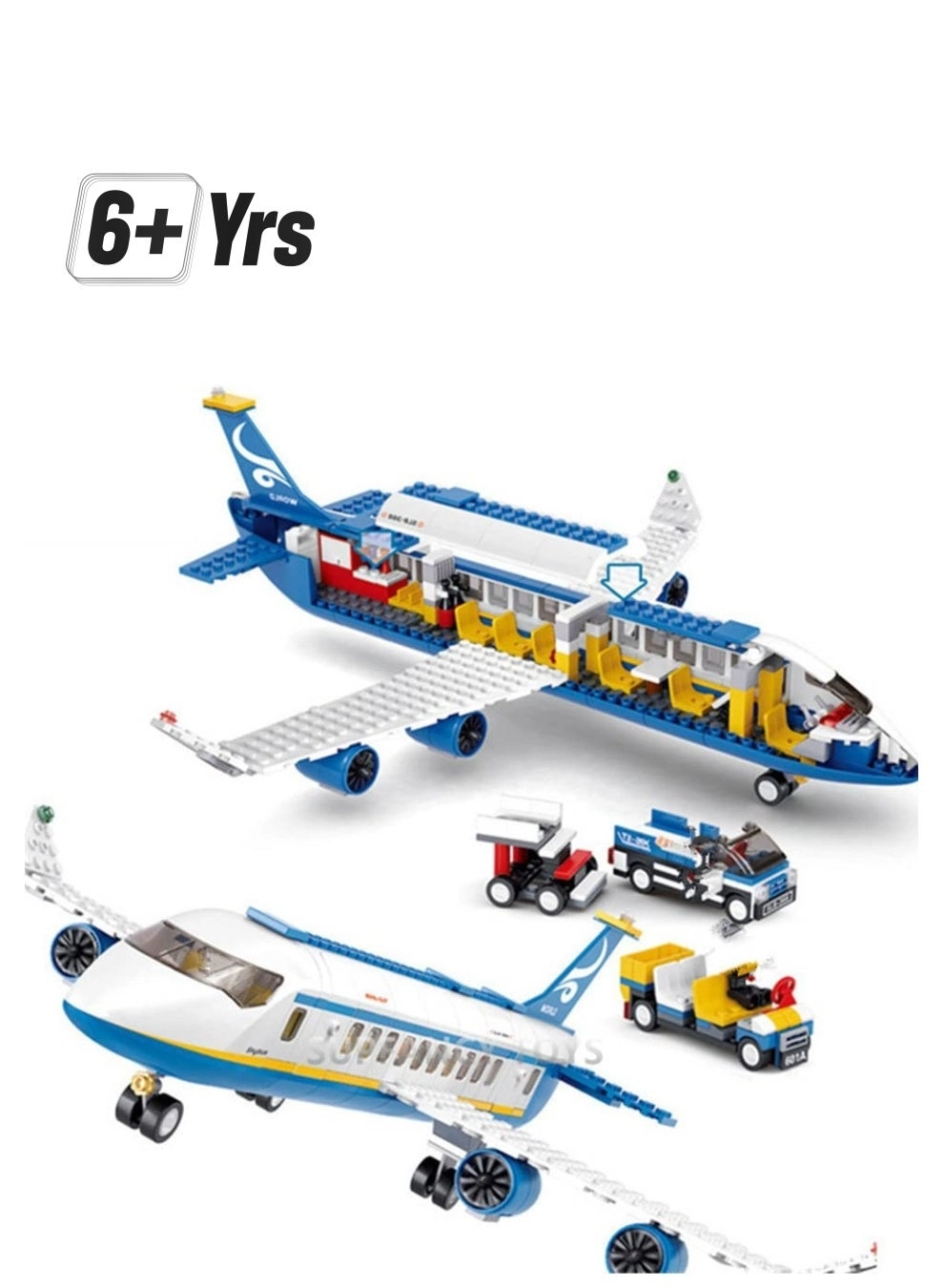 Loquat City Airplane Station - 463pcs