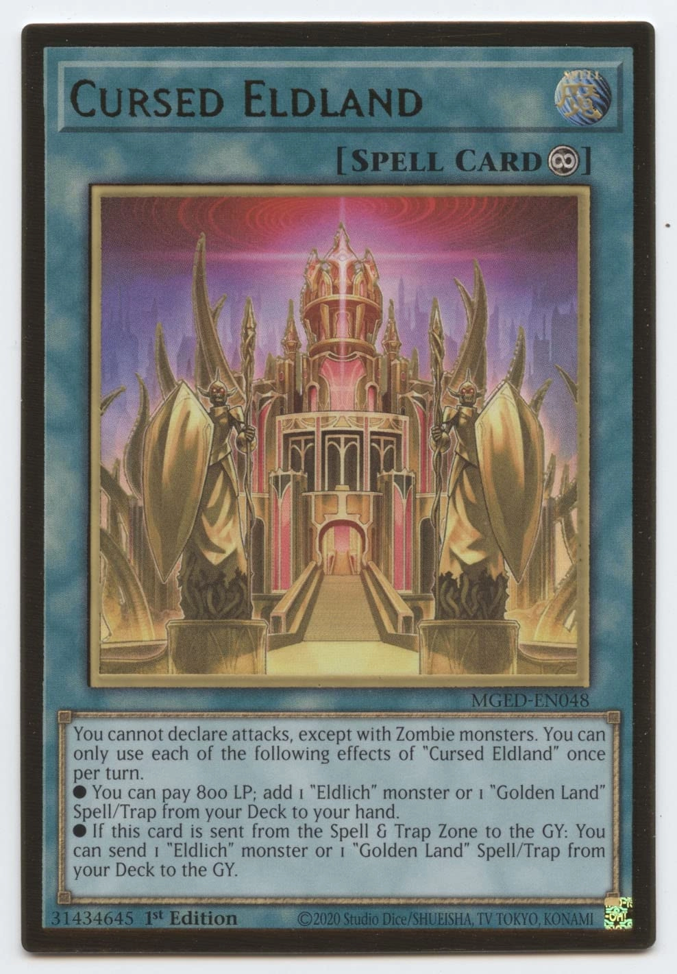 Yu-Gi-Oh! Eldland - MGED-EN048 - 1st Edition