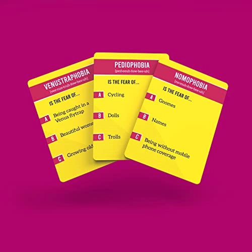Gamophobia Card Game - 12 years and up 1 Adult