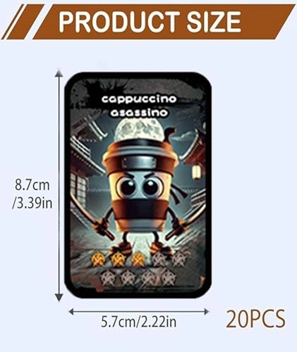 Italian Brainrot Cards - 20PCS Multicolor