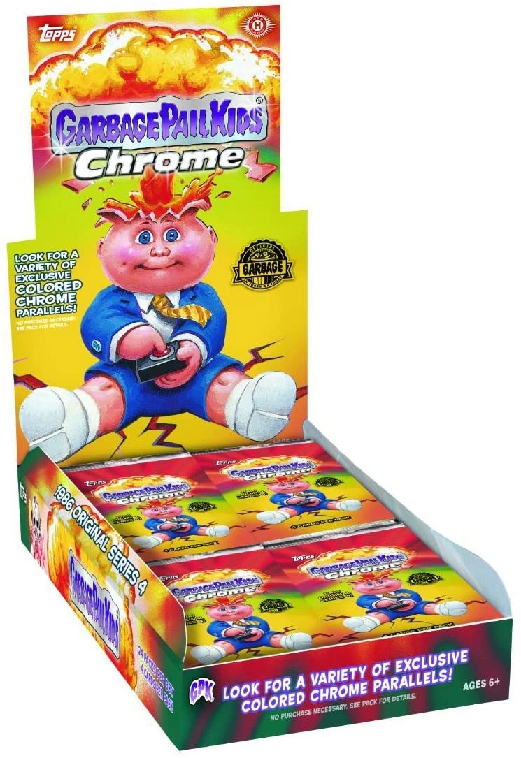 Topps Garbage Pail Kids Chrome Hobby Box - 96pcs