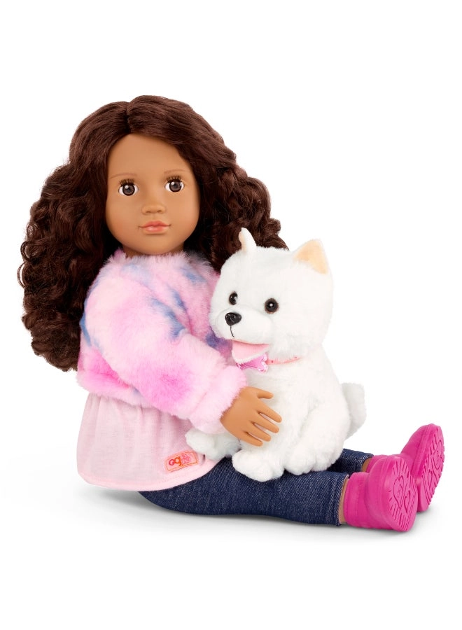Ines Fashion Doll - 18-inch 6-inch Pomeranian Ages 3+