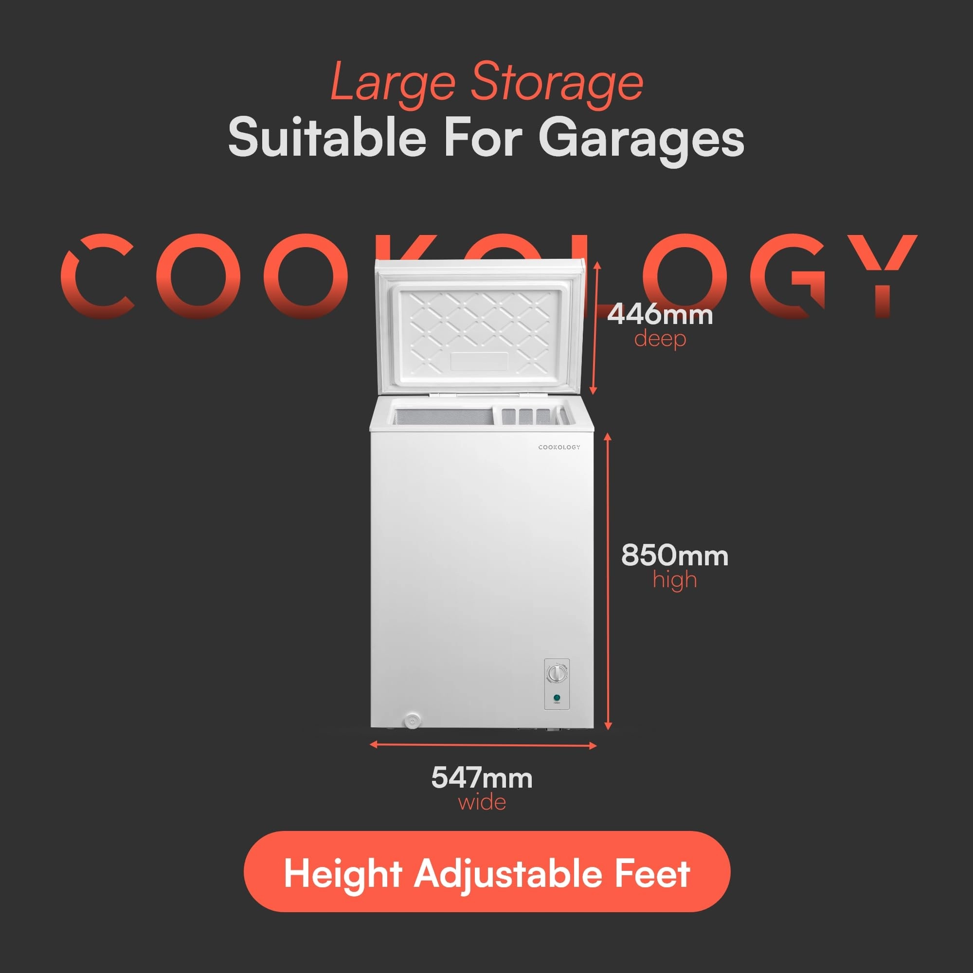 CCFZ - Chest Freezer White