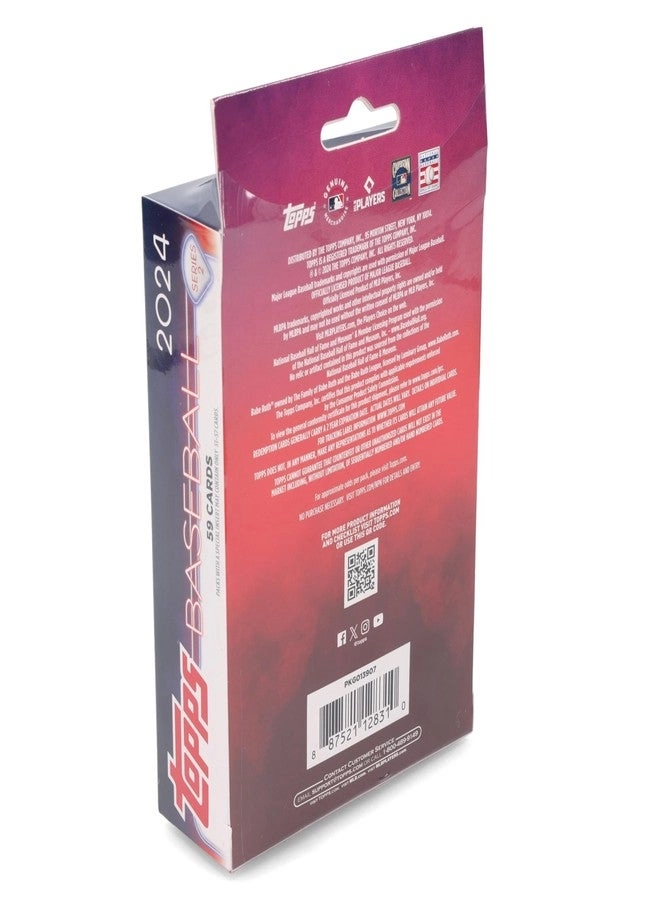 2024 Series 2 Baseball Trading Card Hanger Box - 59pcs