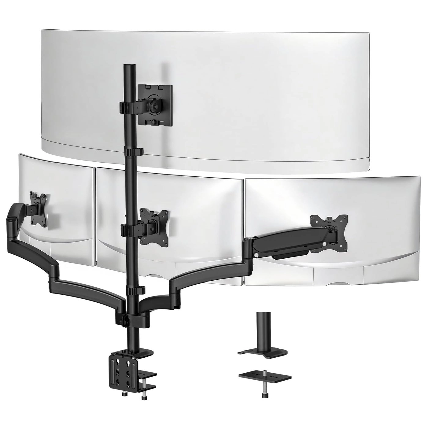 WALI Quad Monitor Mount