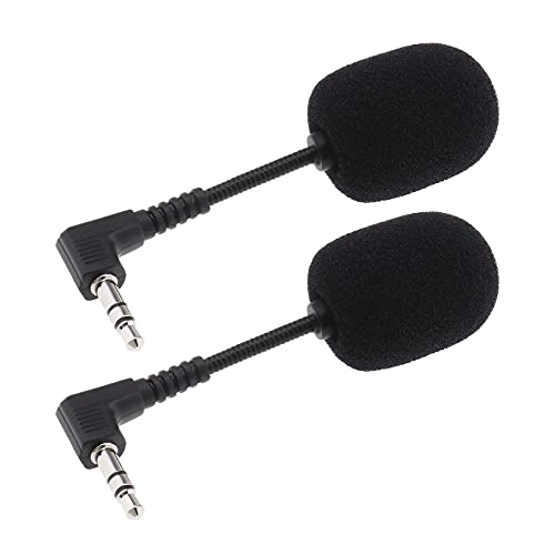 Mini Microphone 3.5mm-Mini-Jack Microphone 2Pcs
