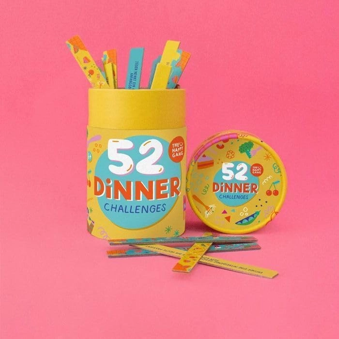 3103745 Interactive Family Game - 52 Dinner Challenges Task Cards