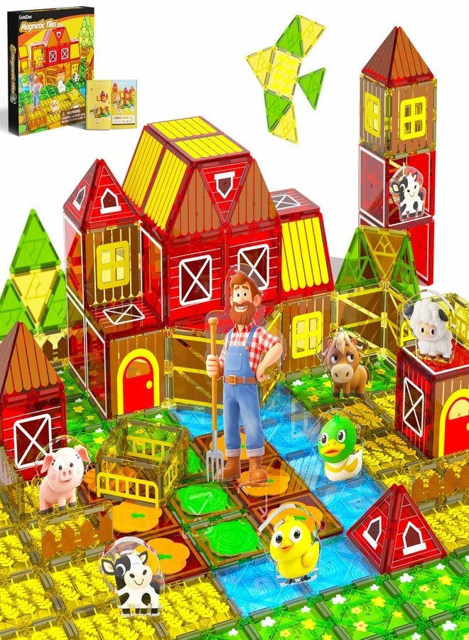 GobiDex Magnetic Tiles - Farm