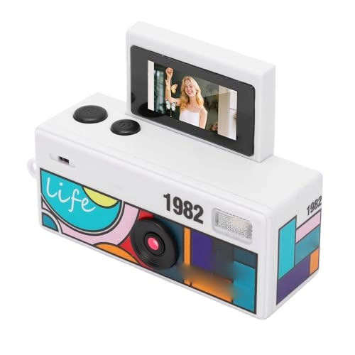 Keychain Digital Camera - 0.96 Inch Flip Screen 1080P 48MP