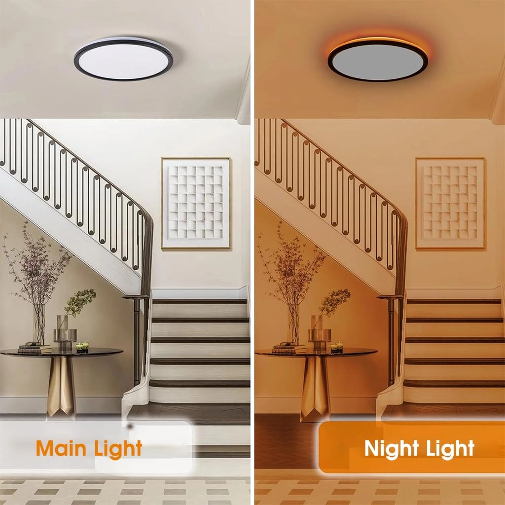 LED Ceiling Light - 3000-6500K Dimmable