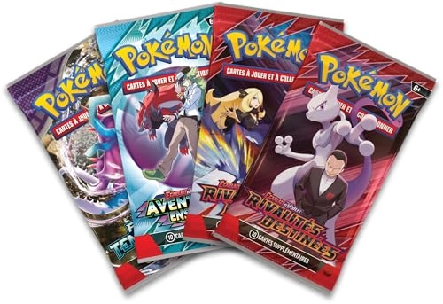 Metal Box Team Rocket 2025 - 1 Shiny Promo Card 4 Boosters