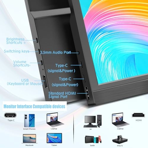 K-11.6-1080-Dtype-c-zj - Full HD 11.6 inch