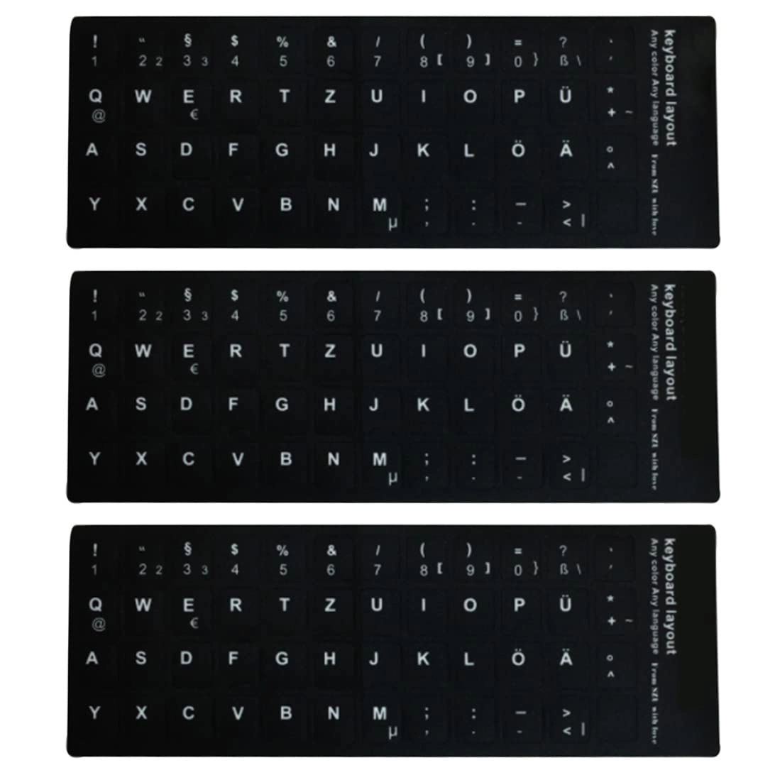 German Keyboard Sticker