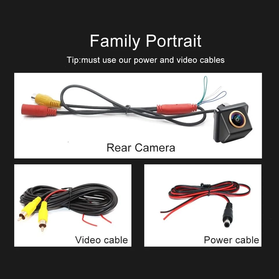 Reversing Backup Camera - Night vision AHD and CVBS 720P