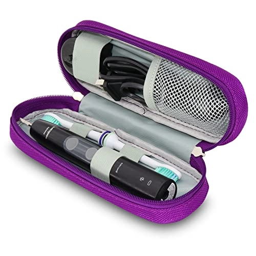 Toothbrush Travel Case - Compatible with Philips Sonicare Purple
