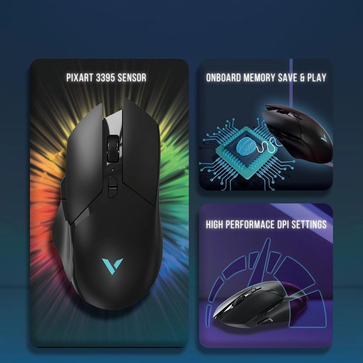 V30L Gaming Mouse - Wireless