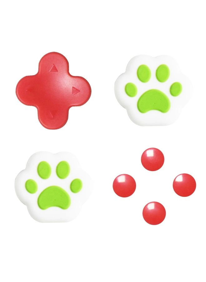 GE Key Stickers - Switch Cat Claw Heart-shaped