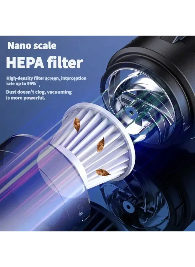 4-in-1 Wireless Handheld Vacuum Cleaner - 2000mAh