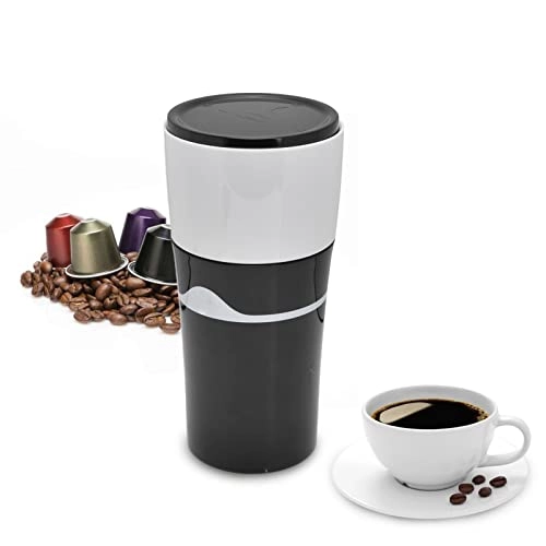 Drip Coffee Maker - 2.4E+2 Milliliters Compatible with All Kinds of K Cup Capsules