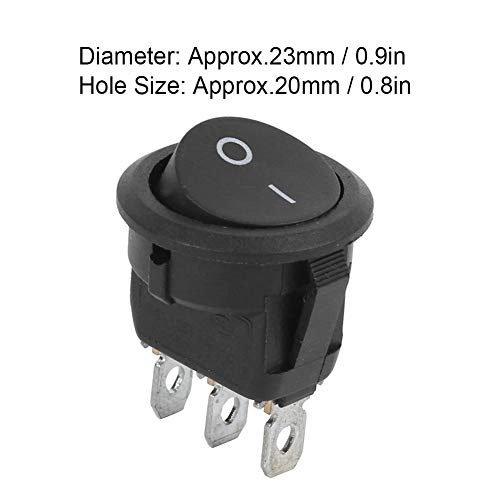 Rocker Switch - 10 pcs 23mm 3-Pin 2-Position
