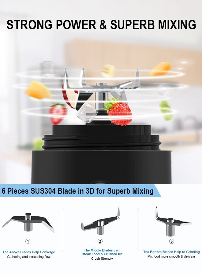 A9-B - Portable USB Rechargeable Blender