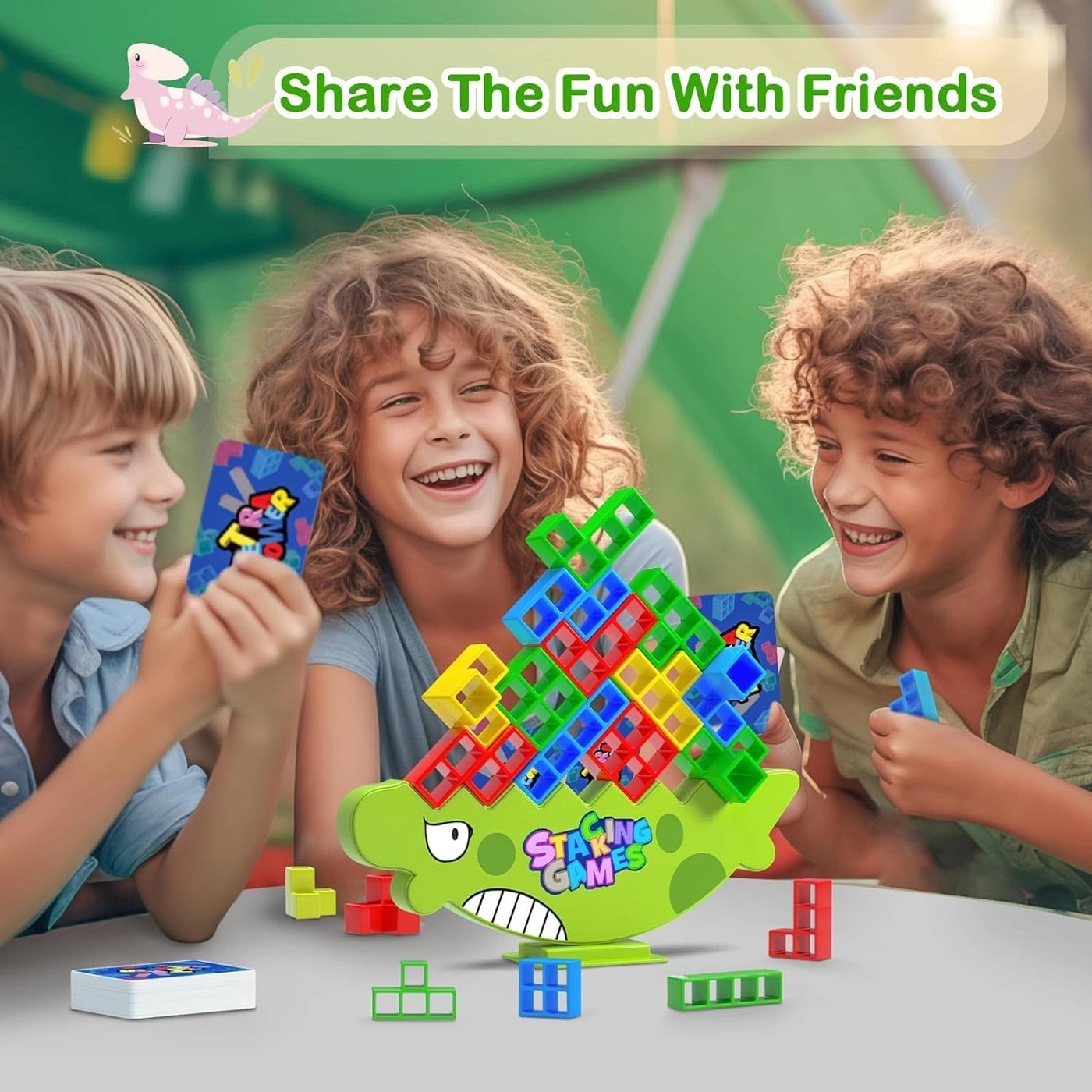 Balance Stacking Blocks - 48 pieces