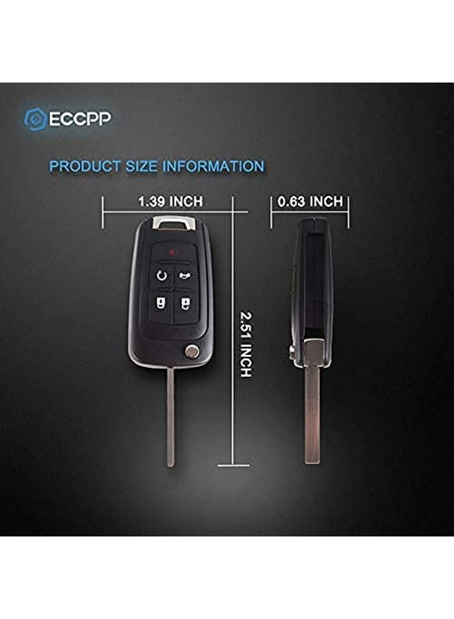 5 Button Remote Key Fob Case - Flip 2 piece(s)