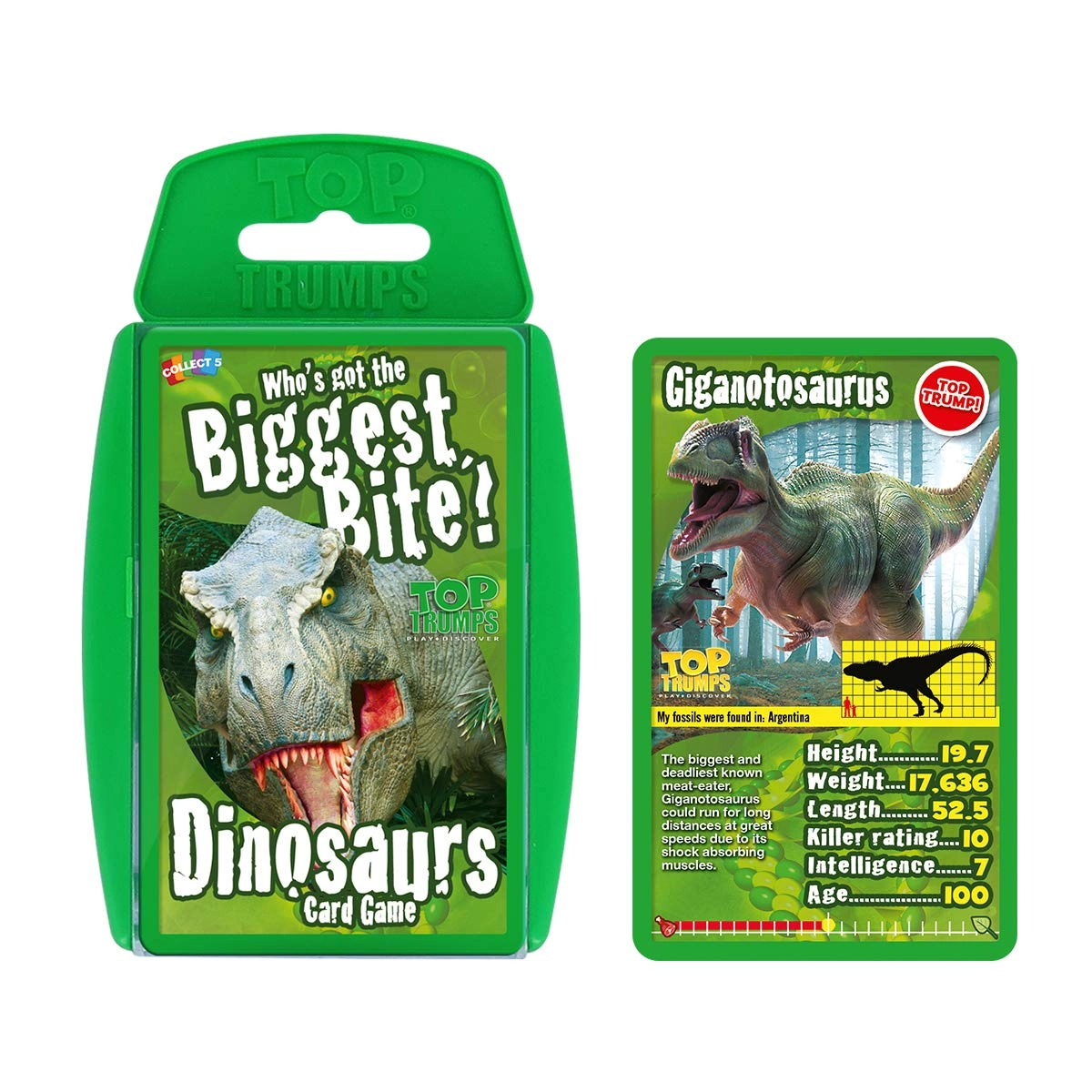 Dinosaurs Card Game Concentration, Dexterity, History, Knowledge, Numeracy - 6 years and up 30 pieces