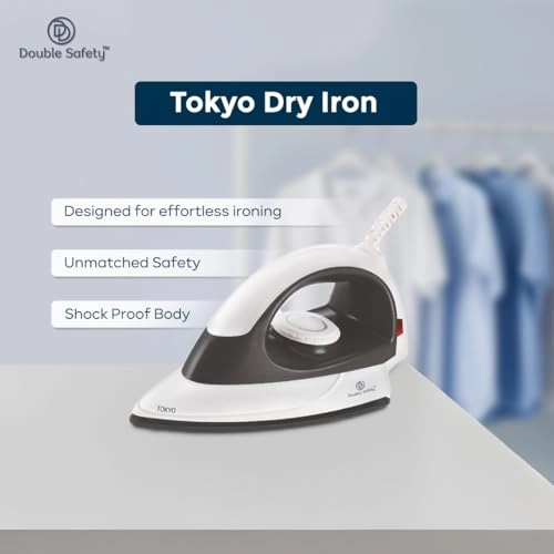 Tokyo Dry Iron - 1000W Black and white