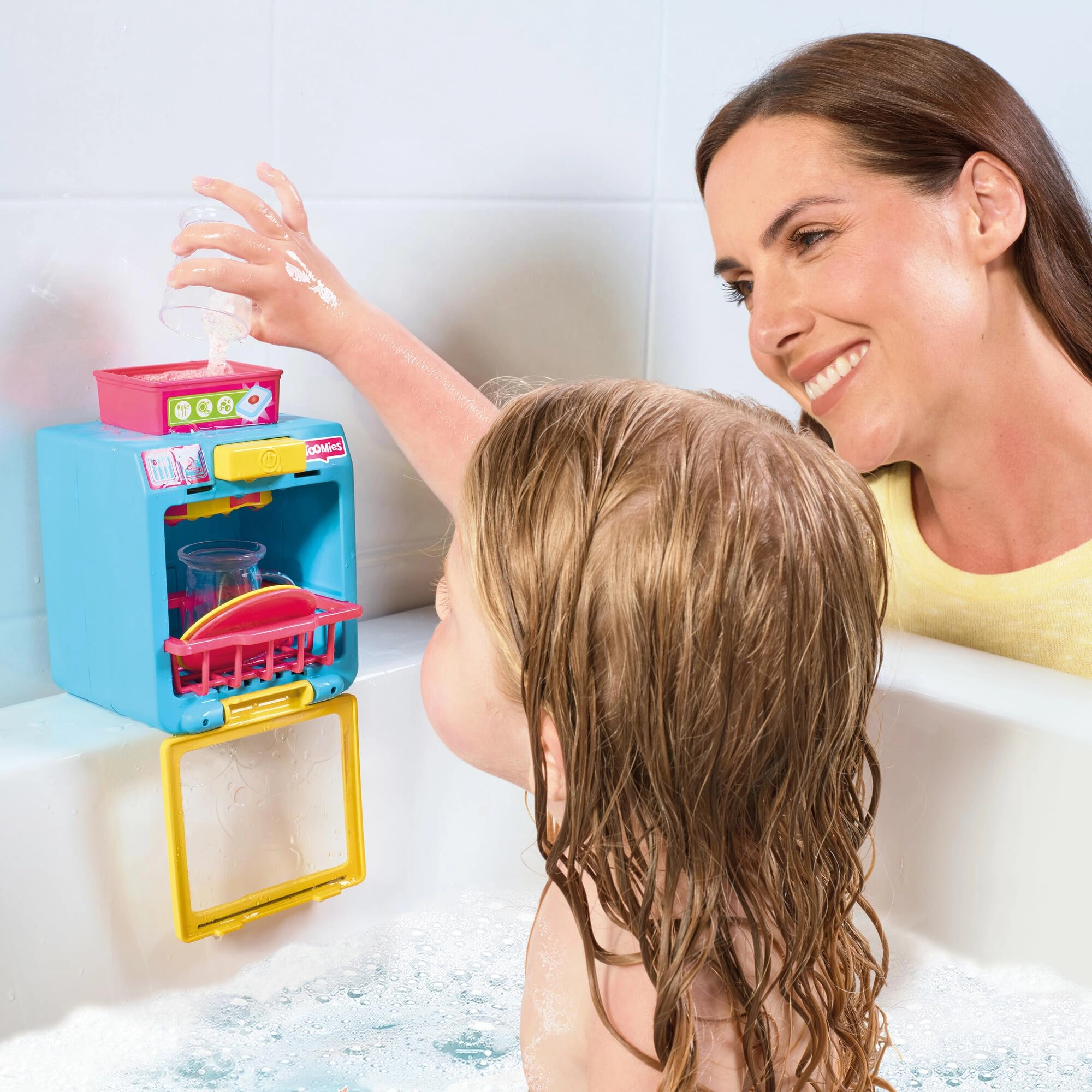 Spin & Splash Dishwasher - Interactive Bath Toy Spinning Sprayer