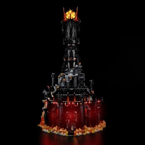 LED Lighting Set for Lego 10333 - Continuous Light Kit Compatible with Lord of the Rings