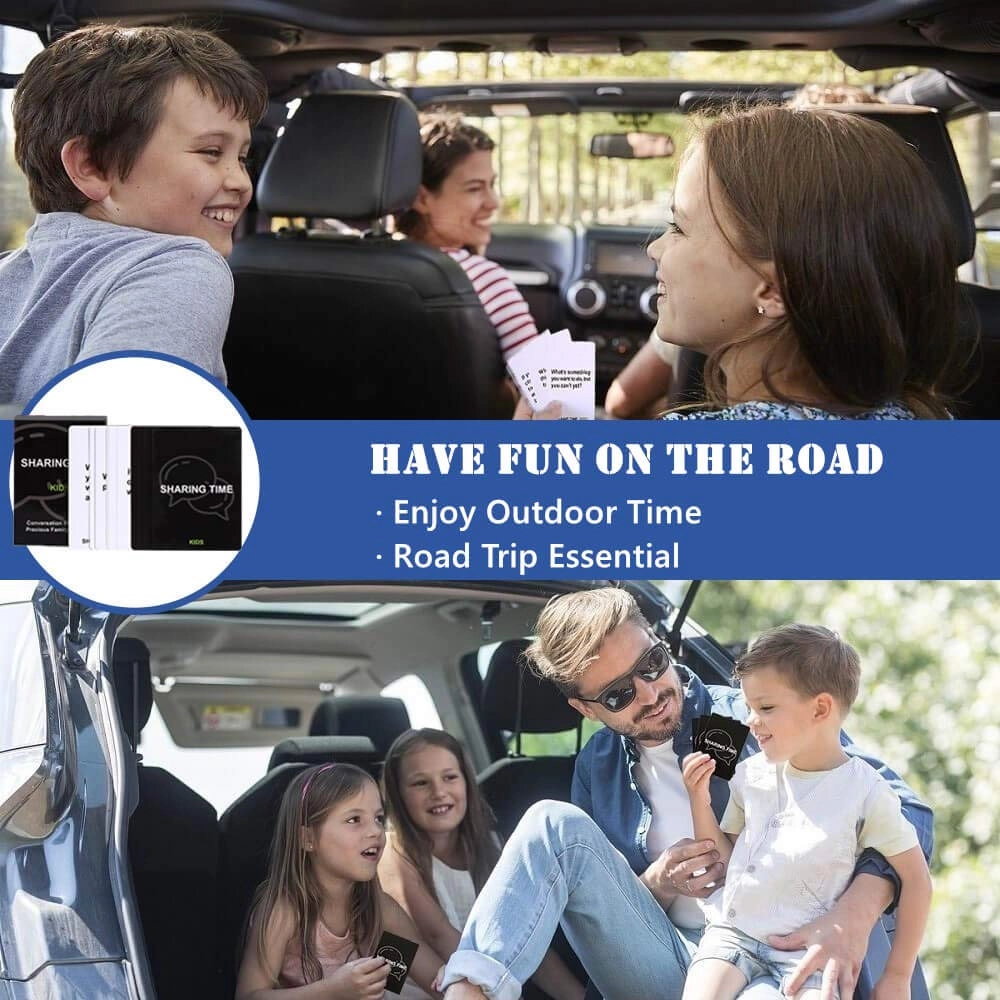 Family Games for Kids and Parents - Conversation Starters Card Game