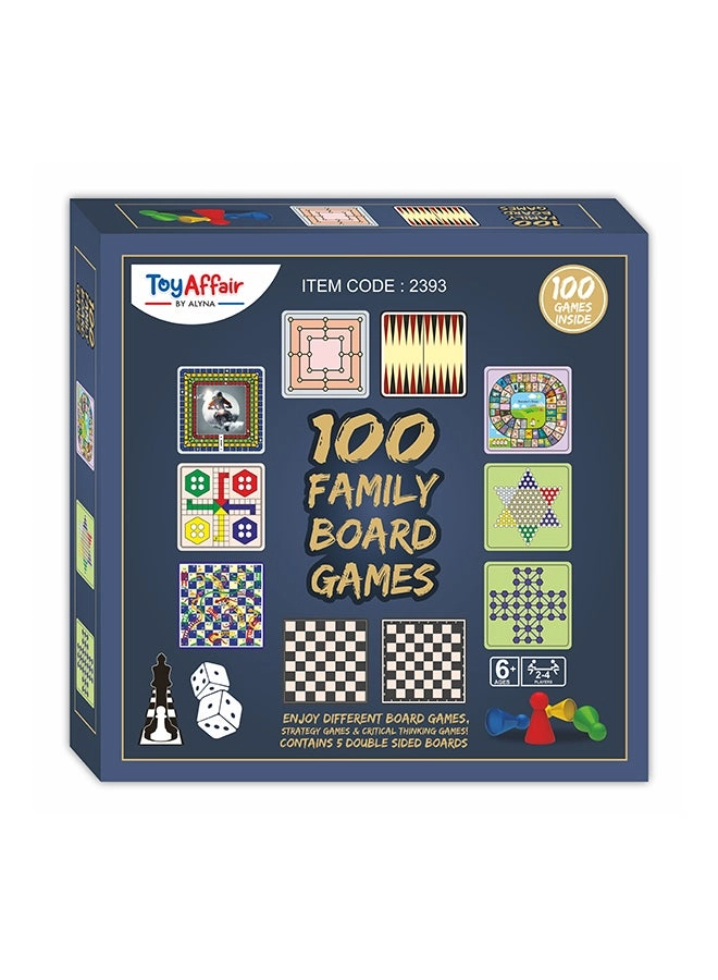 Ankit Toys & Games 100 Family Board Games