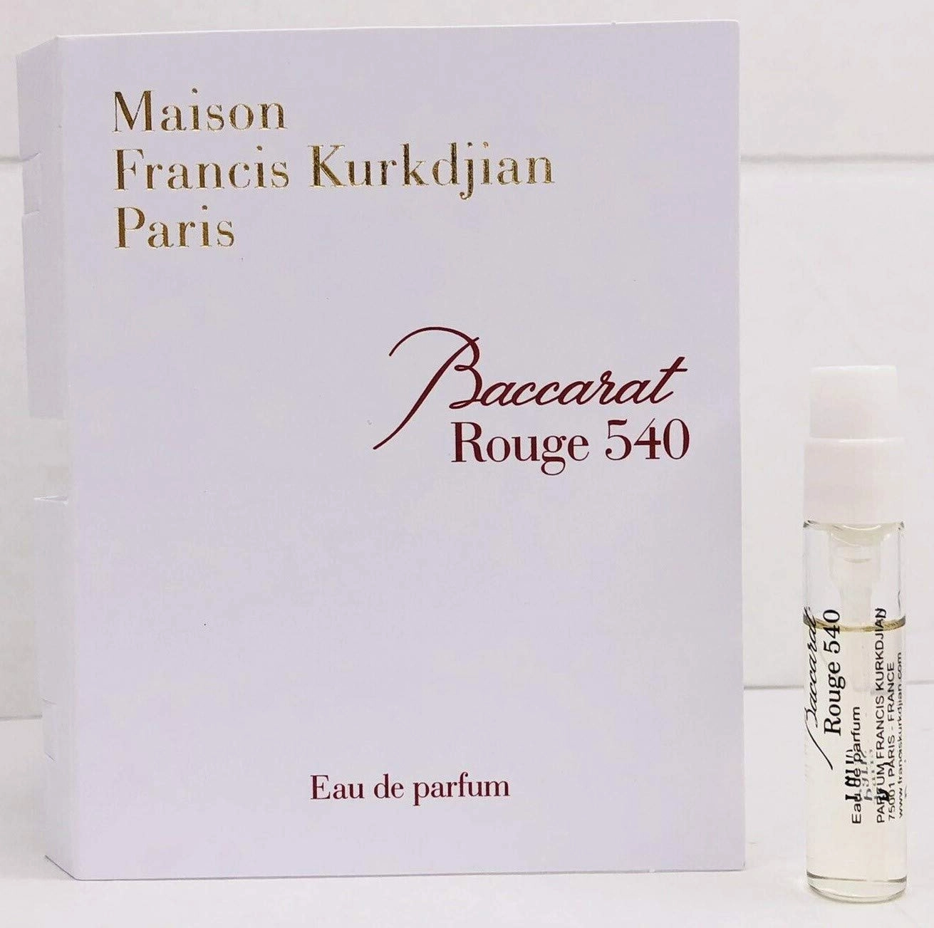 Maison Francis Kurkdjian BACCARAT ROUGE 540 Eau de Parfum 2ml