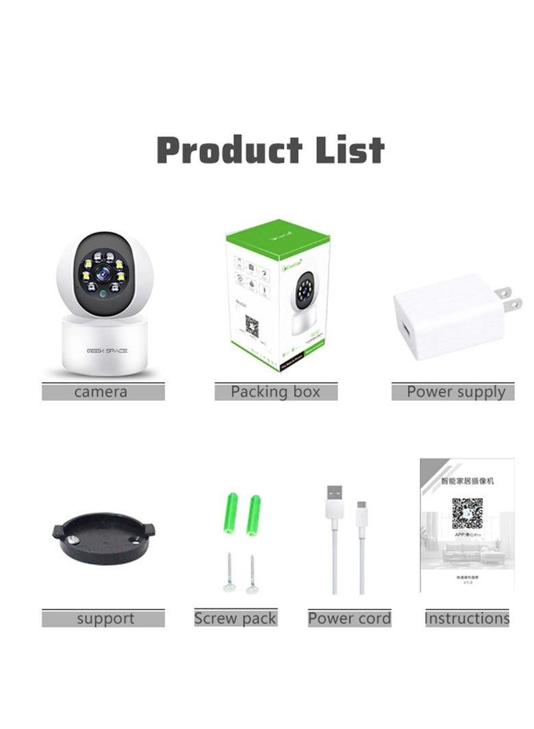 Wireless Baby Camera - 1080P 2-Way Audio