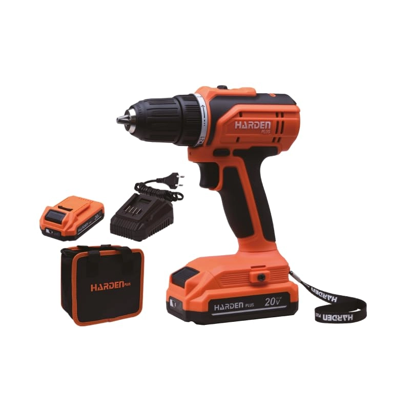 Harden 20V Cordless Drill - 2000mAh