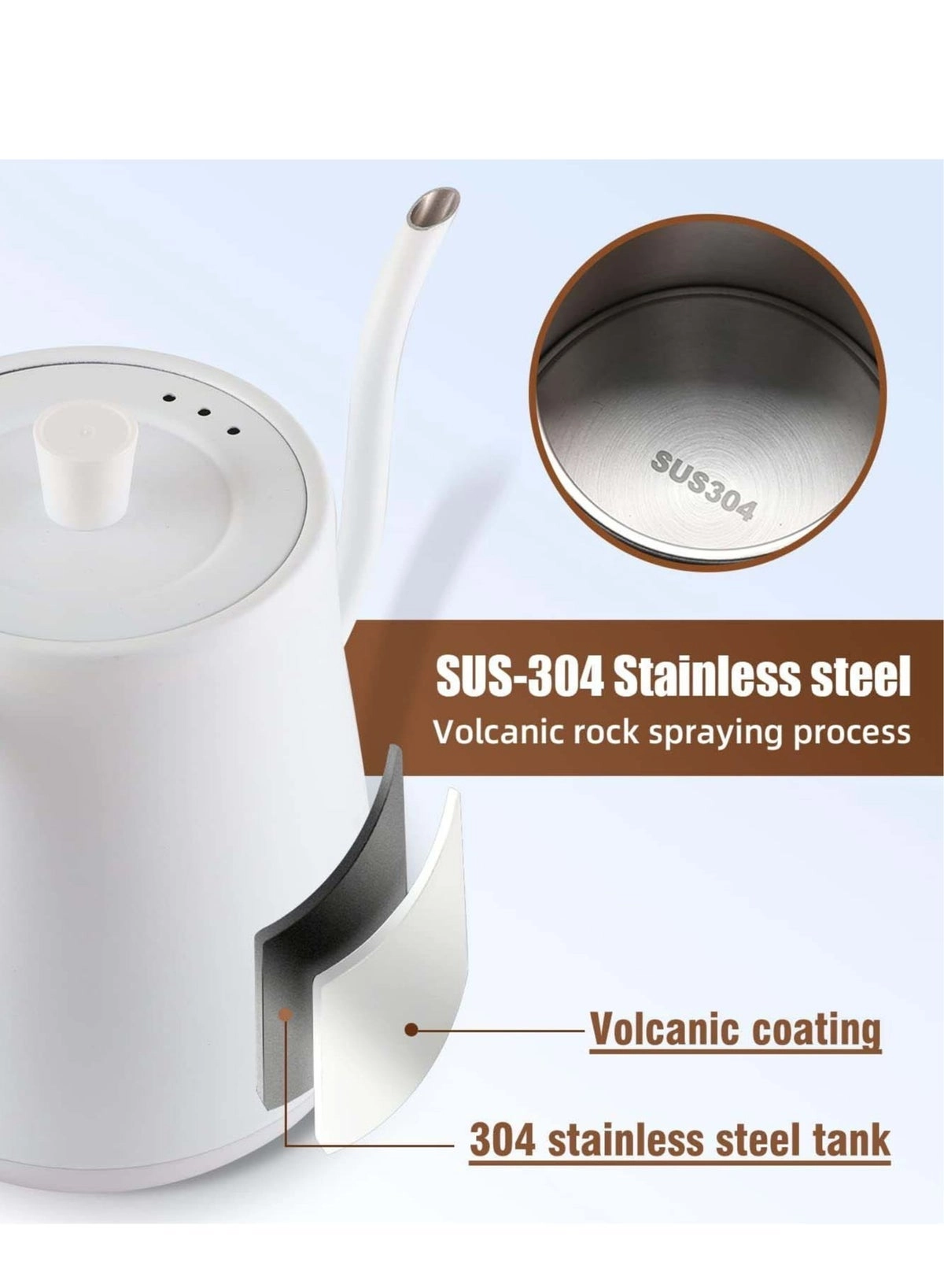 Temperature Control Electric Kettle