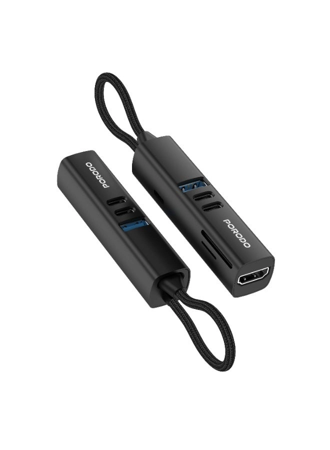 7-in-1 USB-C Hub - 4K@30Hz 100W PD