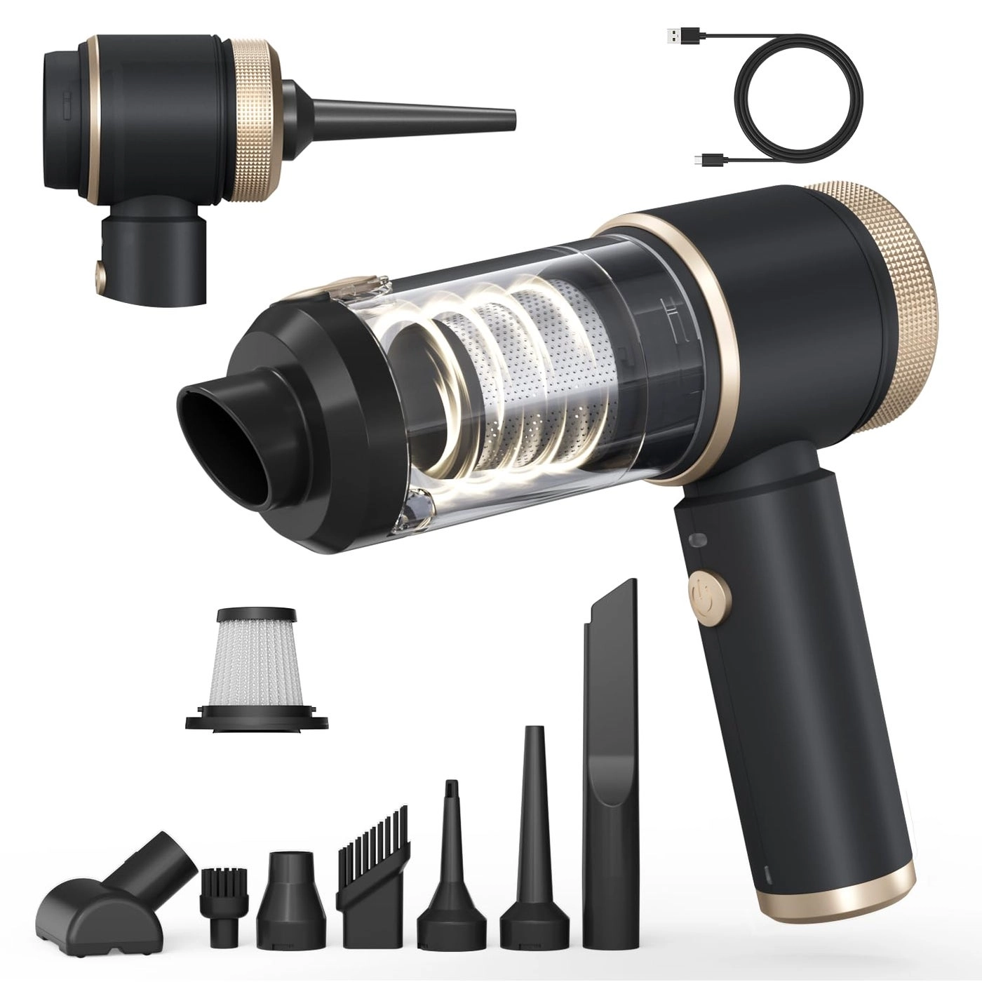 Ytnewin Car Vacuum - 16000PA Cordless