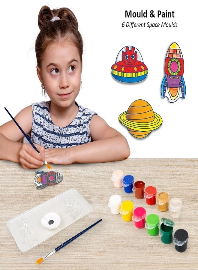 Mould & Paint Space Themed DIY Kit - 6 piece(s)