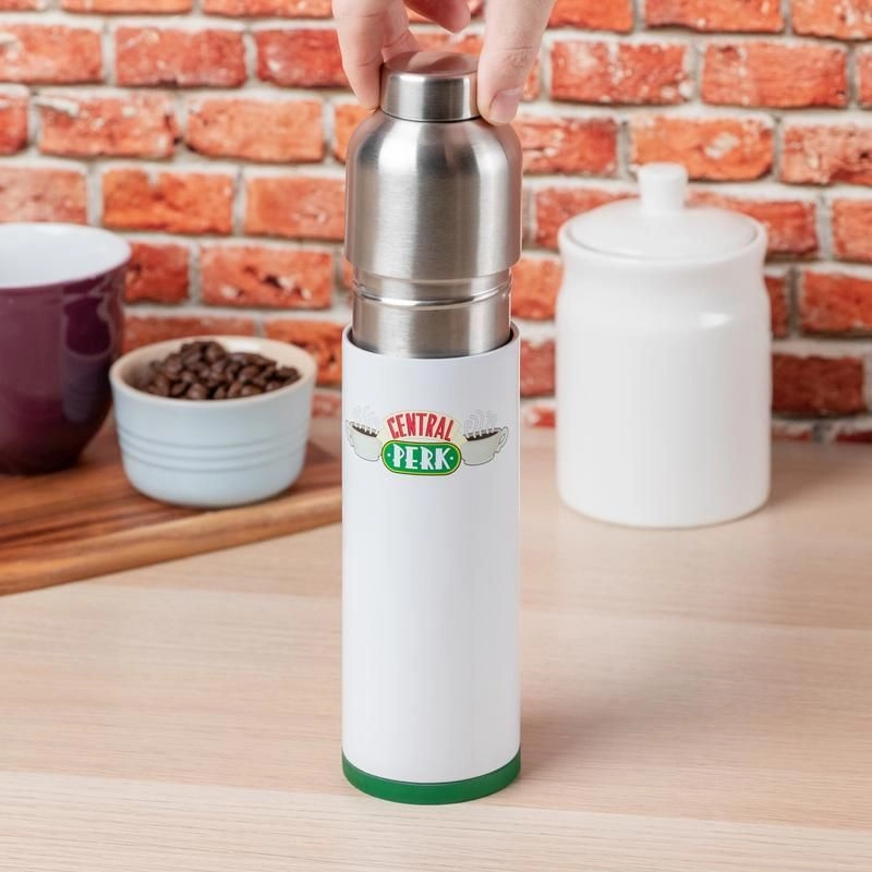 Central Perk Water Bottle - 640 ml + Central Perk Coffee Cup - 400 ml