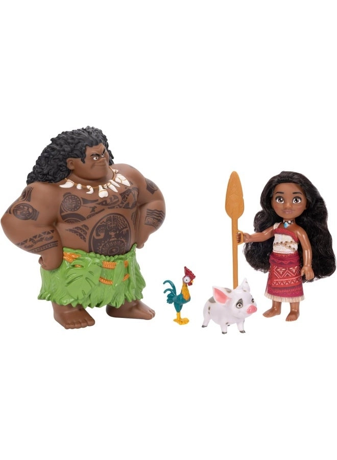 Moana - 15.24 cm + Maui - 20.32 cm Ages 3+