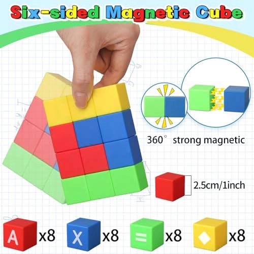 Magnetic Blocks - 3 years and up 18 pieces