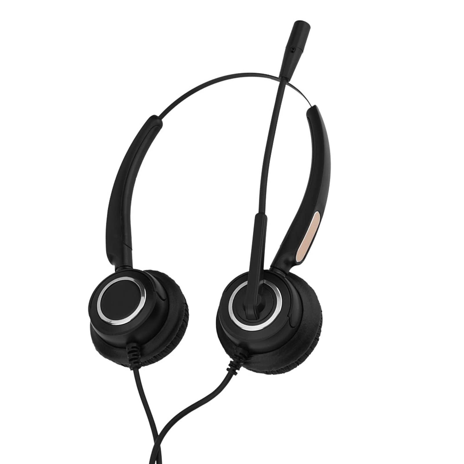 EMUKOEP Call Center USB Headset Wired Headset