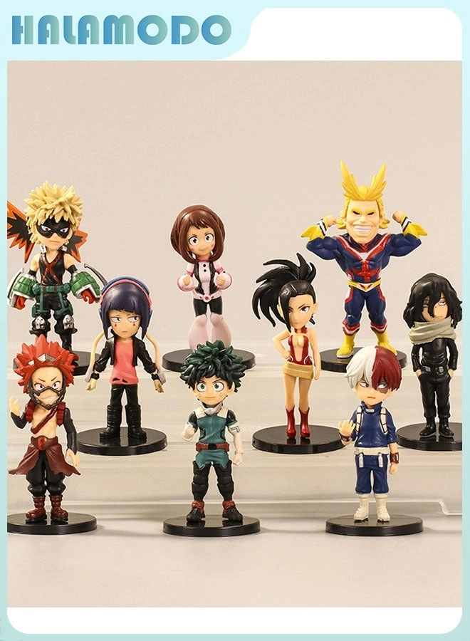 halamodo Katsuki Bakugo + Shoto Todoroki - My Hero Academia - 9 pcs