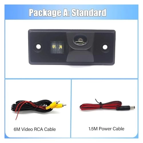 Reverse car rear view camera - Night vision Wired 720 x 540 pixels